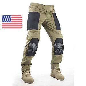 Us Tactical Ripstop Pants Skull Ginger Yellow