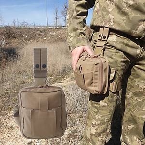 Tactical �ok Ama�l� Bacak �antas� Coyote