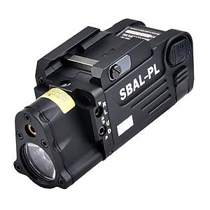 Tactical flashlight Taktik Fener + Ye�il Lazer (400 lm) � Siyah