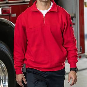 5.11 UTILITY JOB SWEATSHIRT RED