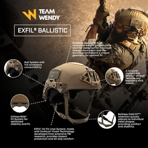 Team Wendy� EXFIL� Ballistic Amerikan Balistik S�per Kask