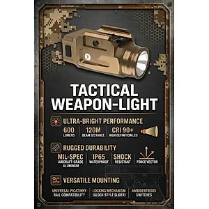 Tactical Weapon-Light Coyote