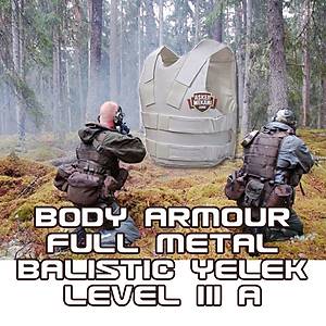 BODY ARMOUR BAL�ST�K YELEK LEVEL III A