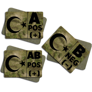 Atac Camo FG Kan Grubu Tactic Metal Patch