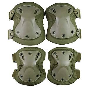 X Knee Protectors Dizlik Seti Green