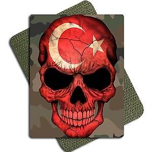 Kurukafa Kamuflaj Tactic Metal Patch