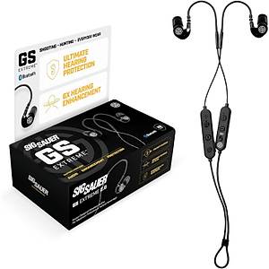 AXIL x SIG SAUER GS Extreme 2.0 Shooting Ear Buds � Hearing Enhancement & Noise Isolation Bluetooth Earbuds � w/Dynamic Speakers � 25-Hour