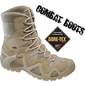 Combat Goretex Coyote  Zephyr Hi Boots