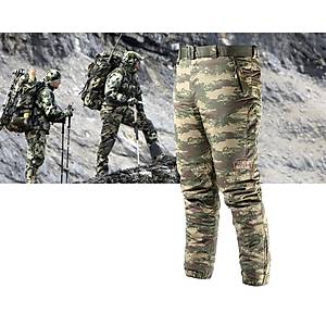 Taktik Kamuflaj So�uk �klim Pantolonu