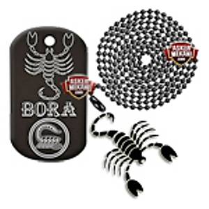 AKREP BURCU SEMBOLLÜ KÜNYE COLOUR MİLİTARY DOGTAG