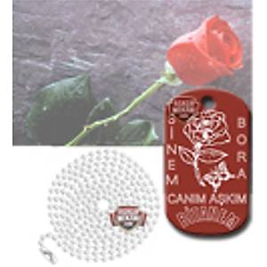 AŞK SEVGİ SEMBOLLÜ KÜNYE MODEL 10 COLOUR MİLİTARY DOGTAG