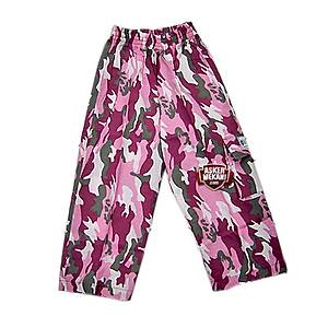 CAMO K�DS PANTS PINK