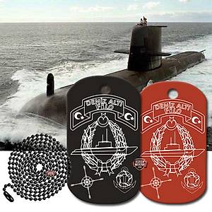 DEN�Z ALTI F�LOSU K�NYES� M�L�TARY DOGTAG