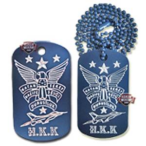 HAVA KUVVETLER� K�NYES� M�L�TARY DOGTAG MODEL 2