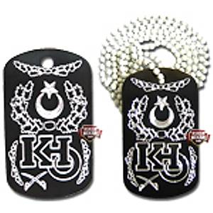 KARA HARB OKULU K�NYES� M�L�TARY DOGTAG MODEL 1