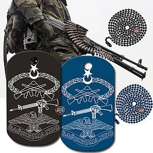 DA�CI KOMANDO  K�NYES� M�L�TARY DOGTAG