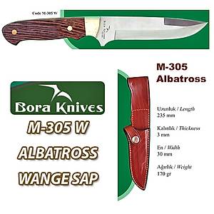 BORA KN�VES M-305 W ALBATROSS WANGE SAP