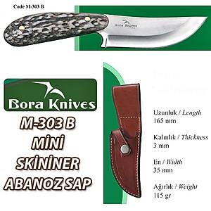 BORA KN�VES Y�ZME M-303 B M�N� SK�N�NER ABANOZ SAP