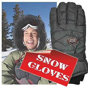 W�NTER SNOW GLOVES KAR ELD�VEN� S�YAH