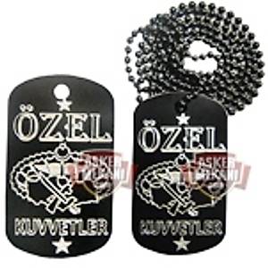 ÖZEL KUVVETLER KÜNYESİ MİLİTARY DOGTAG MODEL 1