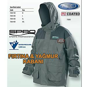 SPRO RAIN JACET YA�MUR&FIRTINA KABANI