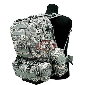 US Tactical Molle Assault Backpack Bags Digital Camo