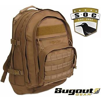 Bugout Gear S.O.C. Three Day Elite Backpack Coyate Brown