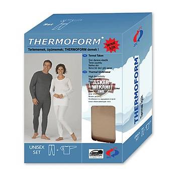 Thermoform Unisex Duo Set Yeni Tip Kum Rengi