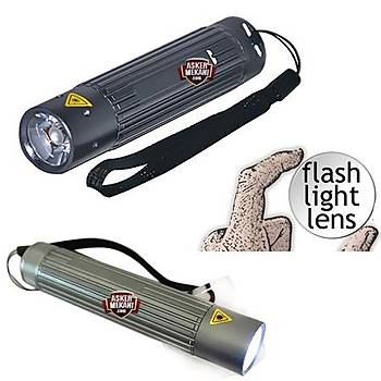 Flash Light Lens Mercekli El Feneri