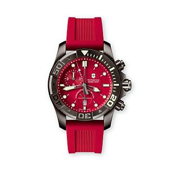 VICTORINOX Swiss Army Dive Master 500 Black Ice Quartz Chronograph 43mm