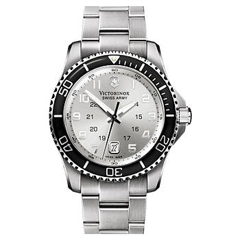 VICTORINOX Swiss Army MaverickGS Dual Time Quartz 43mm Saat