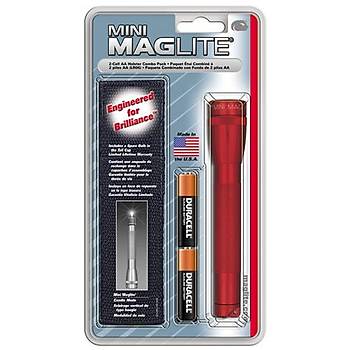 MAGLITE LED  2 CELL Red
