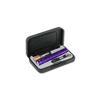 Maglite Solitaire Flashlight Anahtarlkl Violet
