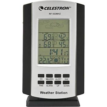 Celestron 47001 Compact Weather Station (BlackSilver)