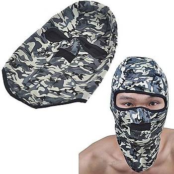 FABRIC CAMOUFLAGE HEADGEAR KAMUFLAJ MASKE