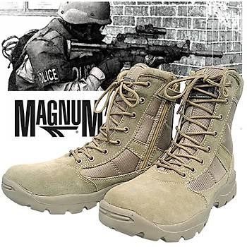 Magnum Style 8 Tan Fermuarlı Tactical Çöl Botu