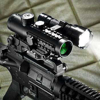 Tactical SIGHT 4x30 IR,MIL DOT,DUAL COLOR
