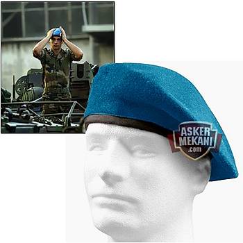 Military Beret Blue