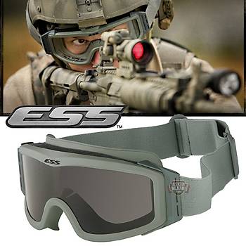 ESS MILITARY TACTICAL BALISTIC GOGGLES GREEN FRAME