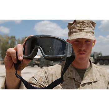 ESS MILITARY TACTICAL BALISTIC GOGGLES GREEN FRAME