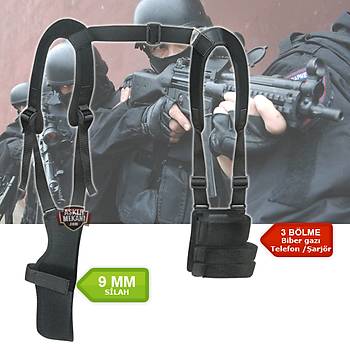 Shoulder Holster Cordura Dik Koltuk Altı Silah Kılıfı