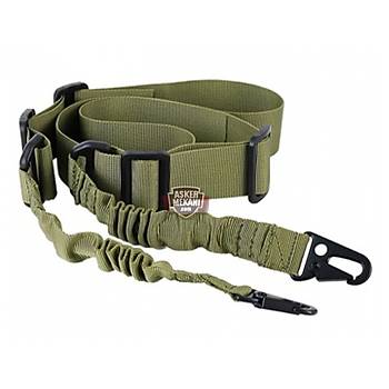 Tactical 2-Point Bungee Sling Green Ask� Kay���