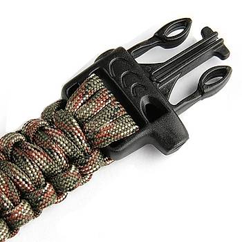 Outdoor Paracord Bracelet Camouflage
