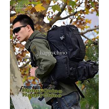 US Tactical Molle Assault Backpack Bags Black