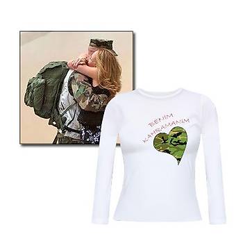 Soldier Love Girl Tshirt