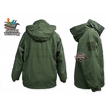 Tactical Softshell Green Parka