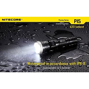 Nitecore P15 CREE XP-G2 R5 LED Flashlight - 430 Lumens
