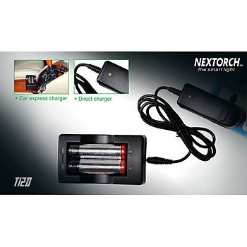 Nextorch T12D LED Flashlight 200 Lumens Şarjlı El Feneri