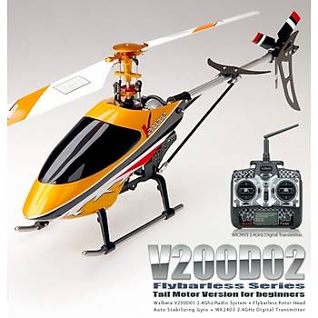 V200D02 Flybarless Metal Helikopter Seti