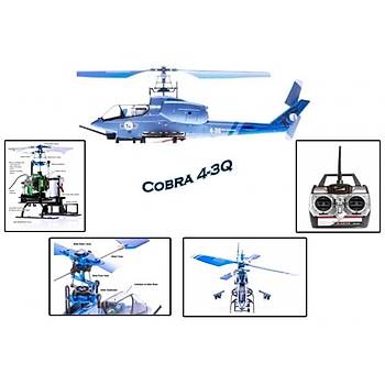 Cobra 4-3Q 2,4 GHZ Metal Helikopter Seti